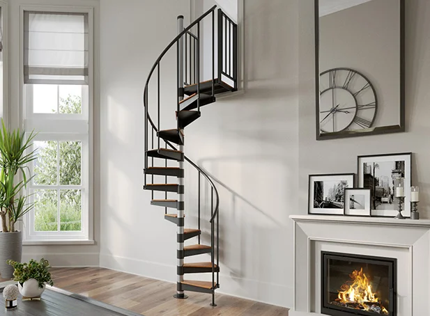 express in stock spiral stair